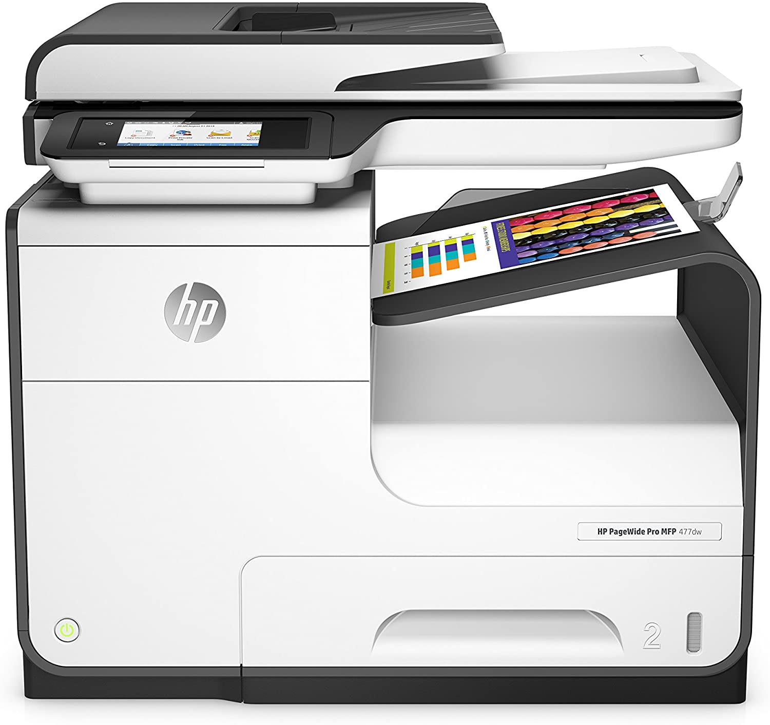 HP PageWide Pro 477dw Color Multifunction Business Printer 