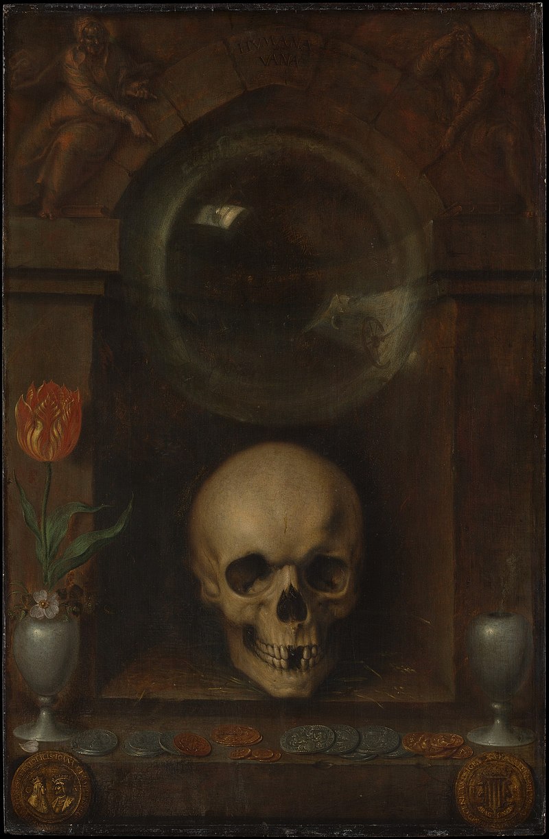 Vanitas Still Life, Jacques de Gheyn II, 1603, Metropolitan Museum of New York