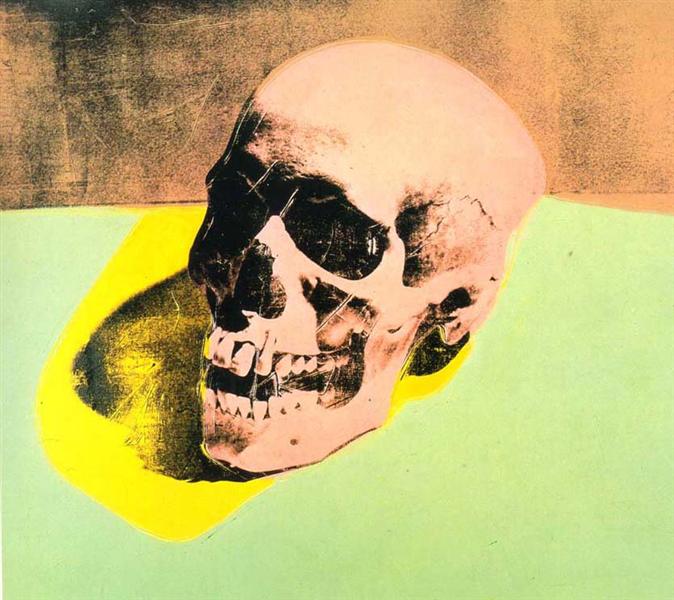 Skull by Andy Warhol